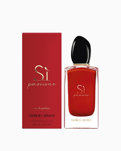 Giorgio Armani Sì Passione Eau de Parfum in a 100m with box for women