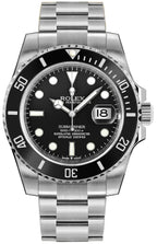 R Submariner Date – Black Dial &amp; Stainless Steel Bracelet