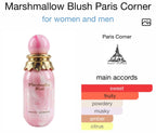 Marshmallow Blush Paris Corner Parfum 100m with box for women