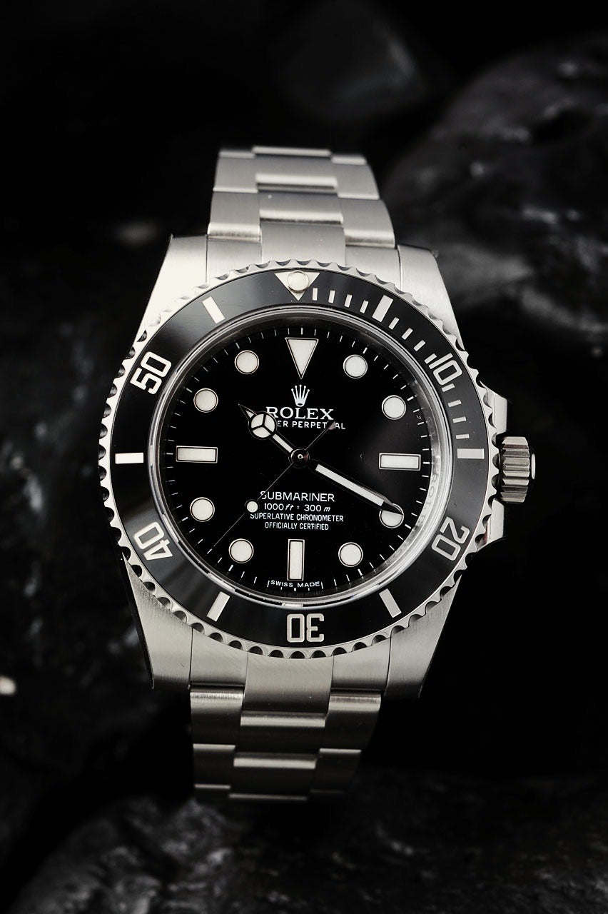 R Submariner Date – Black Dial &amp; Stainless Steel Bracelet