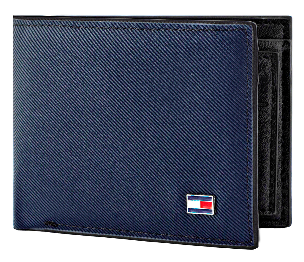 Leather Wallet tom hil navy