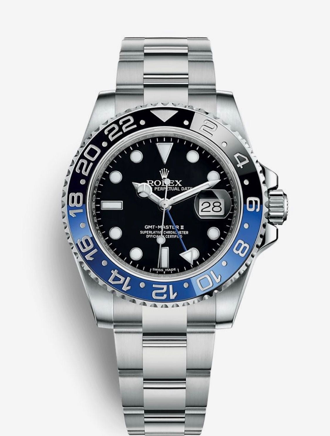 R GMT-Master II – Batman (Black &amp; Blue Bezel)