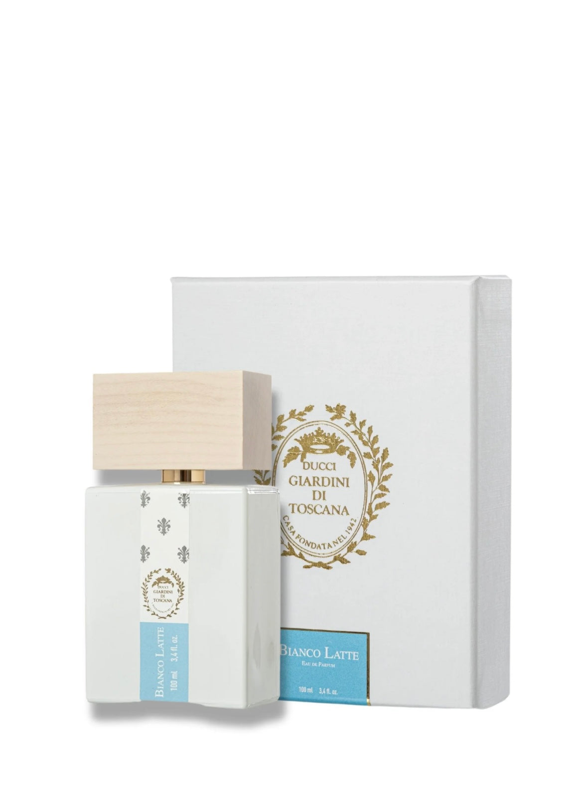 Bianco Latte Eau De Parfum. It is a sweet, 100m with box unisex