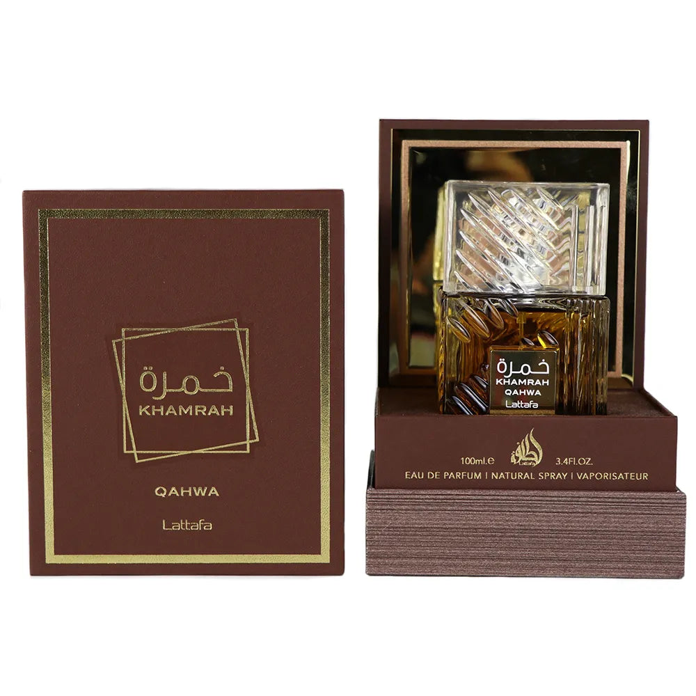 Lattafa Khamrah Eau De Parfum, a popular with box 100m unisex