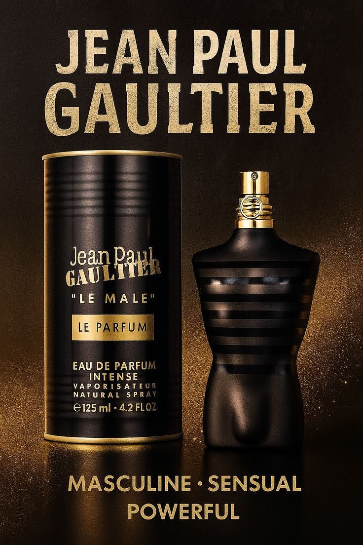 Jean Paul Gaultier Le Male Le Parfum Eau de Parfum Intense with box 100m men
