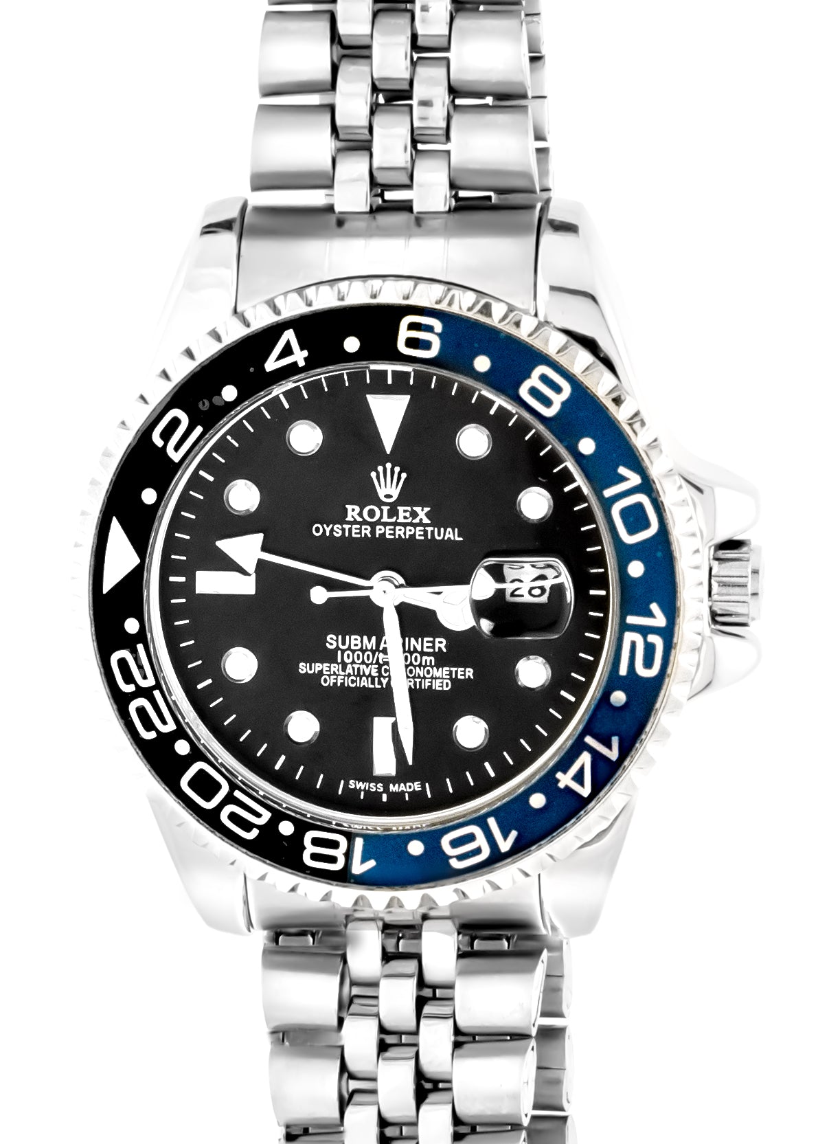 R GMT-Master II – Batman (Black &amp; Blue Bezel)