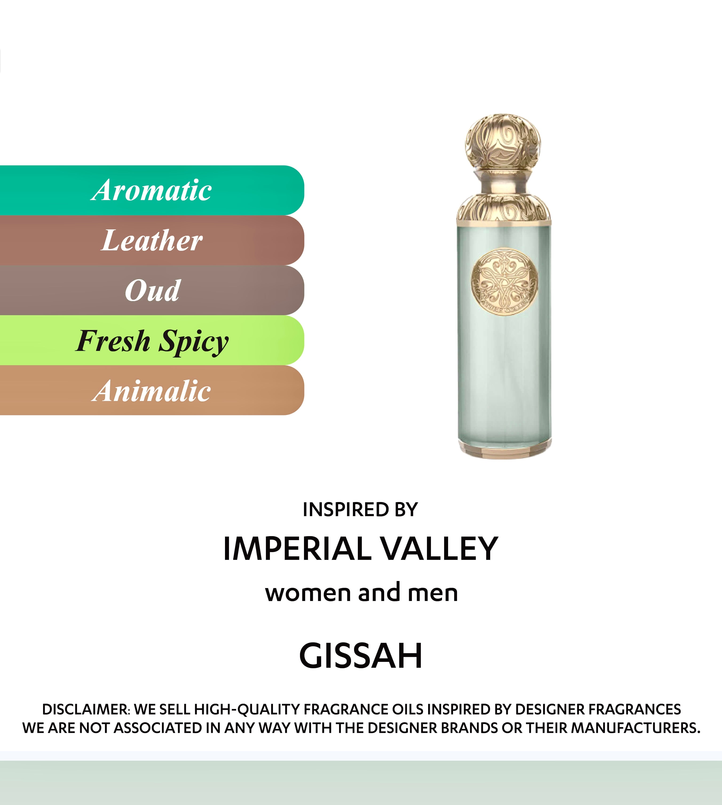 Imperial Valley perfume by Gissah, a luxurious  100m with box unisex