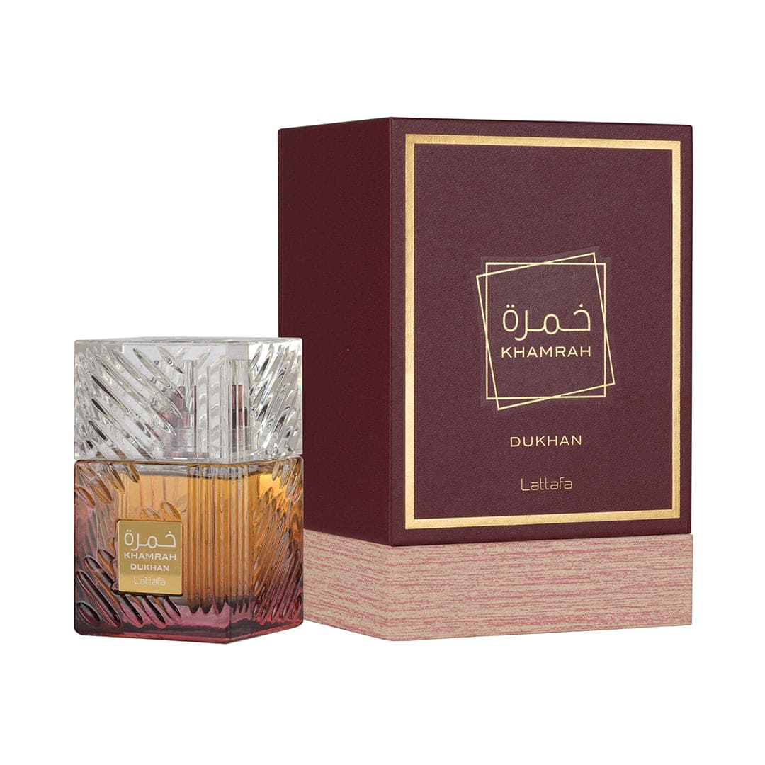 Lattafa Khamrah Dukhan Eau de Parfum with box 100m for unisex