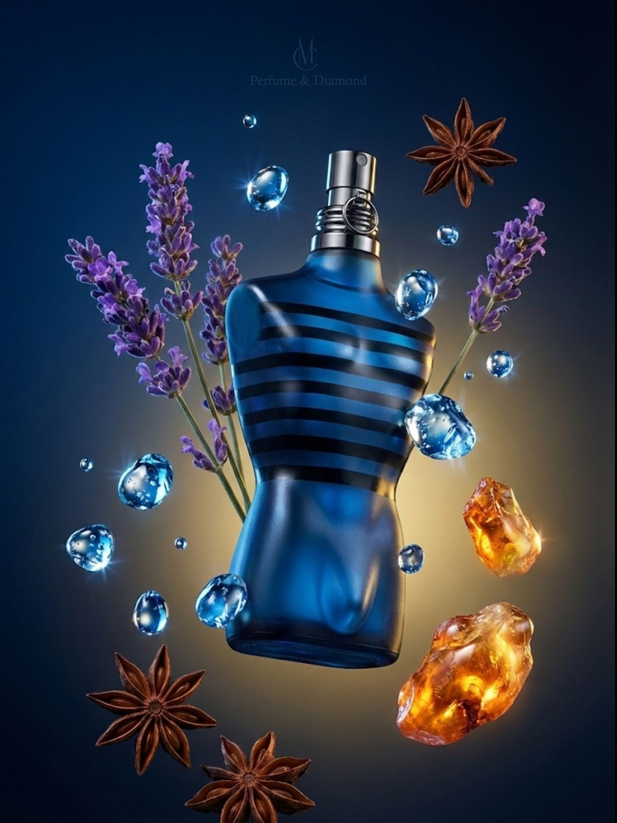 Jean Paul Gaultier Ultra Male Eau de Toilette Intense with box 100m for men